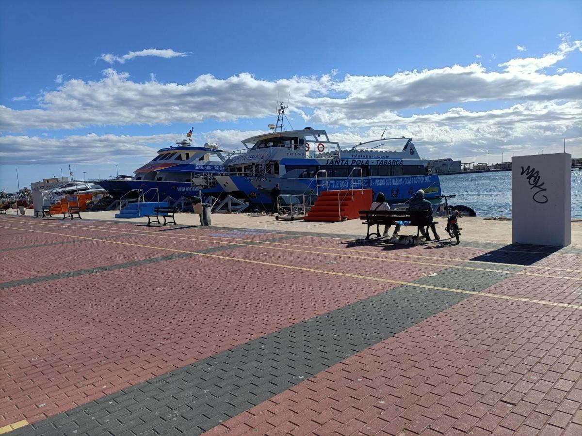 Апартаменты La Cubana II Con Aire Acond Frio-Calor Санта Пола Экстерьер фото